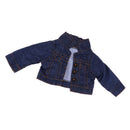 Dark Blue Denim Jacket Coat For 16inch Salon Doll Clothes Accessories