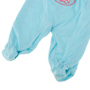 Trendy Clothes Set Long Sleeve Jumpsuit Casual Outfits for 14inch American Doll Accs Light Blue