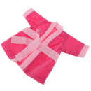 Lovely Night-Robe Bathrobe Pajamas Decor Rose Red for 16inch Salon Doll Accessories