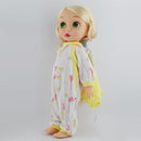 Baby Doll Clothes Lovely Jumpsuit Pajamas Outfit Fits 16'' inch Sharon Girl Dolls and More Yellow