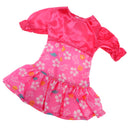 Handmade Lovely Doll Clothes Dress Outfits Costumes For 14 Inch American Doll Christmas Birthday Gift -Red