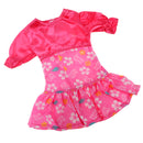 Handmade Lovely Doll Clothes Dress Outfits Costumes For 14 Inch American Doll Christmas Birthday Gift -Red