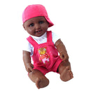 Realistic Baby Boy Black Dolls 50cm African Doll Vinyl Reborn Baby Toy For Children Birthday Gift