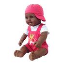 Realistic Baby Boy Black Dolls 50cm African Doll Vinyl Reborn Baby Toy For Children Birthday Gift