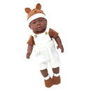 41cm Lifelike Baby Boy Doll Vinyl African-American Newborn Infant Doll