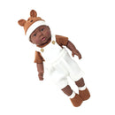 41cm Lifelike Baby Boy Doll Vinyl African-American Newborn Infant Doll