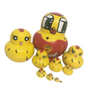 Yellow Chicks Russian Nesting Doll Babushka Matryoshka Stacking Dolls Set 10 Pieces Xmas Gift Christmas Decorations