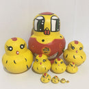Yellow Chicks Russian Nesting Doll Babushka Matryoshka Stacking Dolls Set 10 Pieces Xmas Gift Christmas Decorations