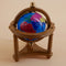 1/12 Dolls House Miniature 2pieces Mini Globe With Brown Stand Office Home Accessory