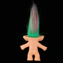 Dollhouse Miniature Retro Troll Doll Leprocauns Figures Toy Cake Pencil Toppers Kids Children School Project