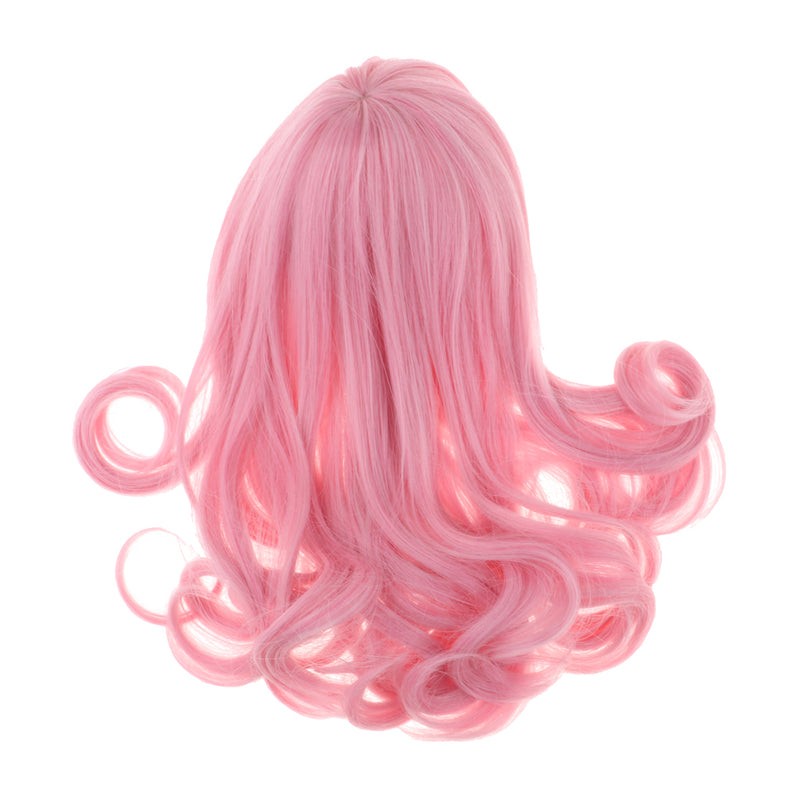1/3 Ball Jointed Doll BJD Full Wig Long Curly Hair For Sharon Doll for DOD for Volks Doll Hairpiece Supplies Accessory Pink