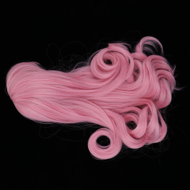 1/3 Ball Jointed Doll BJD Full Wig Long Curly Hair For Sharon Doll for DOD for Volks Doll Hairpiece Supplies Accessory Pink
