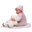 OtardDolls 55m Soft Silicone Handcraft Newborn Baby Dolls Realistic Looking Reborn Doll Baby Toddler Kids Gift