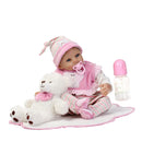 OtardDolls 55m Soft Silicone Handcraft Newborn Baby Dolls Realistic Looking Reborn Doll Baby Toddler Kids Gift