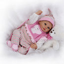 OtardDolls 55m Soft Silicone Handcraft Newborn Baby Dolls Realistic Looking Reborn Doll Baby Toddler Kids Gift