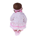 Real Touch 16inch Reborn Doll Half Silicone Newborn Baby Doll Kids Sleeping Toy Accompany Toy ChildrenÂ’s Clothes Model