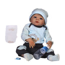 OtardDolls 57m Soft Silicone Handcraft Newborn Baby Dolls Realistic Looking Reborn Doll Baby Toddler Kids Gift