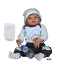OtardDolls 57m Soft Silicone Handcraft Newborn Baby Dolls Realistic Looking Reborn Doll Baby Toddler Kids Gift