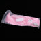 1/4 BJD Doll DIY Wig Lovely Long Curly Hair, DIY Wig Hair High-temperature Wire Handmade Hairpiece Doll Wig (Pink)
