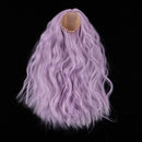 Hair Wig Centre Parting Hair Accessories for BJD MSD DOD Dollfie Doll Not for Human - Purple