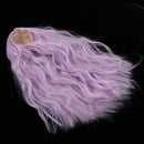 Hair Wig Centre Parting Hair Accessories for BJD MSD DOD Dollfie Doll Not for Human - Purple