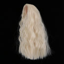 1/4 BJD Long Loose Wave Wig Hairpiece for Dollfie MSD DZ Dolls Clothes Decor Kits Light Gold