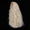 1/4 BJD Long Loose Wave Wig Hairpiece for Dollfie MSD DZ Dolls Clothes Decor Kits Light Gold