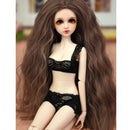 Hair Wig Centre Parting Hair Accessories for BJD MSD DOD Dollfie Doll Not for Human - Brown