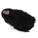 Hair Wig Centre Parting Hair Accessories for BJD MSD DOD Dollfie Doll Not for Human - Black