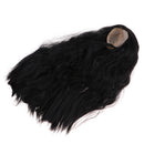 Hair Wig Centre Parting Hair Accessories for BJD MSD DOD Dollfie Doll Not for Human - Black