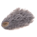 1/4 BJD Doll DIY Wig Lovely Long Curly Hair, DIY Wig Hair High-temperature Wire Handmade Hairpiece Doll Wig (Gray)