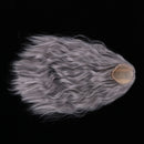 1/4 BJD Doll DIY Wig Lovely Long Curly Hair, DIY Wig Hair High-temperature Wire Handmade Hairpiece Doll Wig (Gray)