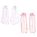 Fashion Doll Wedding Bridal Head Veil 12Inch Doll Wedding Clothes Accessories (White)