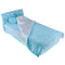 1/3 Girl Dolls Blue Dotted Bed with Bedding Set Bedroom Furniture for BJD Dolls Accessories