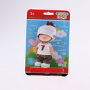 10cm Mini Doll Keychain Cute Handbag Pendant Charming Keyring Accessories for Women Xmas Gifts (Boy)
