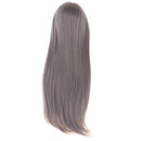 1/3 Male BJD Long Straight Hair Wig for Normal 70cm Uncle Dolls DIY Accessories Gray