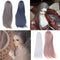 1/3 Male BJD Long Straight Hair Wig for Normal 70cm Uncle Dolls DIY Accessories Gray
