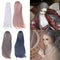 1/3 Male BJD Long Straight Hair Wig for Normal 70cm Uncle Dolls DIY Accessories Gray