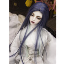 Fashion Beauty 56cm Long Dark Blue Hair for 1/3 BJD Doll Uncle Dolls DIY Making Accessories