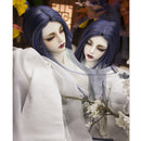 Fashion Beauty 56cm Long Dark Blue Hair for 1/3 BJD Doll Uncle Dolls DIY Making Accessories