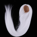 1/3 Male BJD Long Straight Hair Wig for Normal 70cm Uncle Dolls DIY Accessories White
