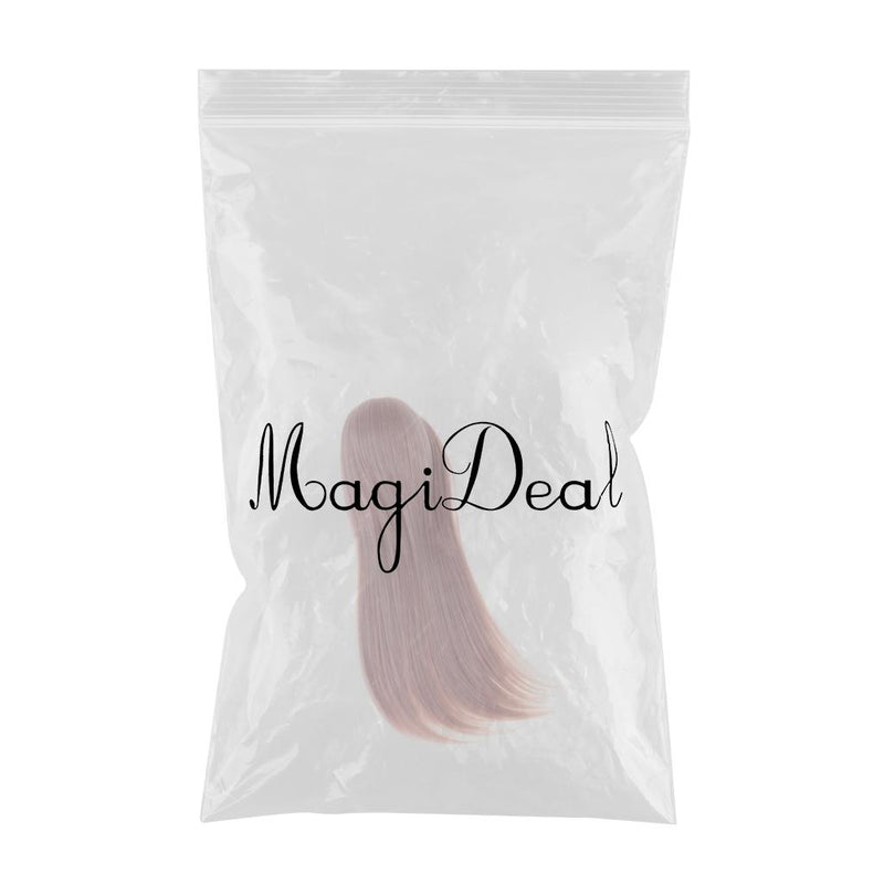 1/3 Male BJD Long Straight Hair Wig for Normal 70cm Uncle Dolls DIY Accessories
