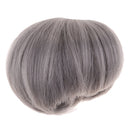 Fashion Beauty 56cm Short Gray Hair for 1/3 BJD Doll Boy Dolls DIY Making Accessories