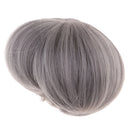 Fashion Beauty 56cm Short Gray Hair for 1/3 BJD Doll Boy Dolls DIY Making Accessories