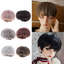 Fashion Beauty 56cm Short Gray Hair for 1/3 BJD Doll Boy Dolls DIY Making Accessories