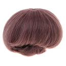 Chic Cute Straight Short BJD Doll Wigs for 1/3 Doll Soft Touch Wig Brown