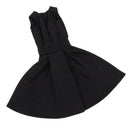 Fashion Doll Sleeveless Dress Party Clothes, 12inch Girl Doll Mini Skirt, For 1/6 BJD Dolls For Blythe Dolls Accessory (Black)