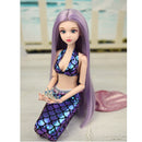 Handmade 1/3 Doll Mermaid Princess Tail Costume for BJD Clothing Cosplay