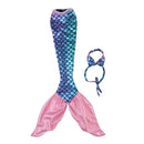 Handmade 1/3 Doll Mermaid Princess Tail Costume for BJD Clothing Cosplay