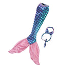 Handmade 1/3 Doll Mermaid Princess Tail Costume for BJD Clothing Cosplay